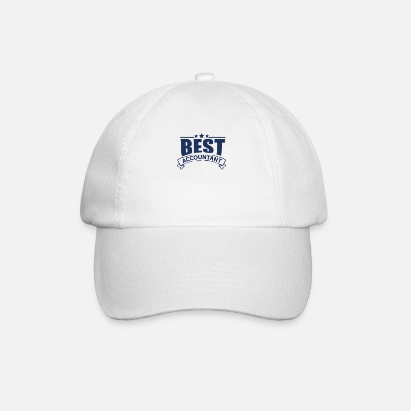 Buchhalter Buchhalter Buchhalter Buchhalter - Baseballkappe - Weiß/Weiß