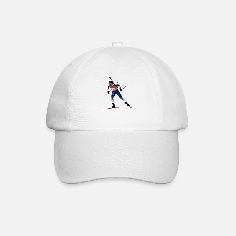 Fallschirm - Baseballkappe - Weiß/Weiß
