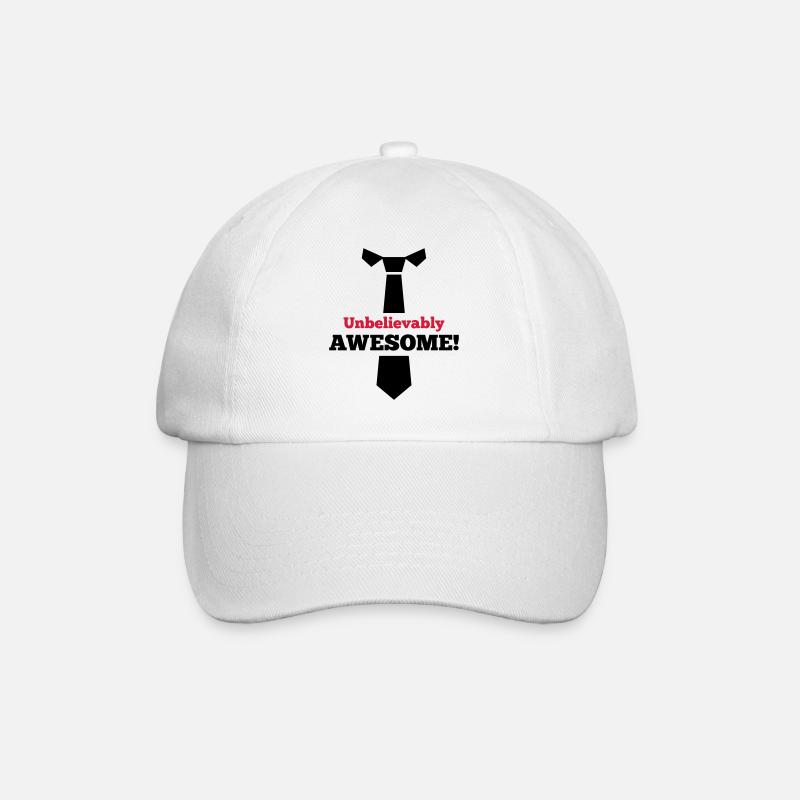 Cravate - Casquette classique - blanc/blanc