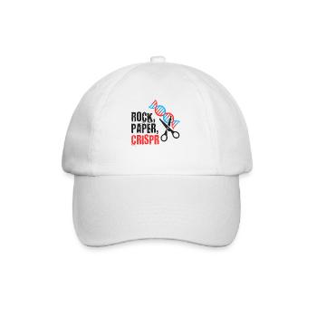 CRISPR - Baseballkappe - Weiß/Weiß - Vorne