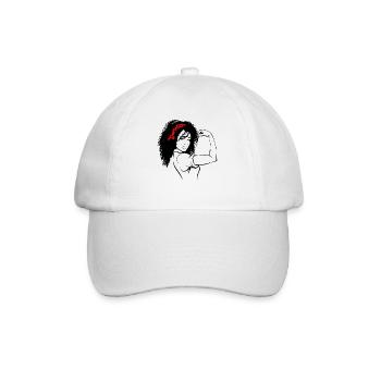 Femmes - Casquette classique - blanc/blanc - Devant