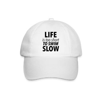 swim - Baseball Cap - white/white - Front