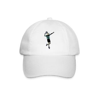 Llama Tennis - Baseballkappe - Weiß/Weiß - Vorne