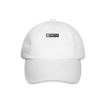 Master Graduation Promotion Graduation Uni Gift - Baseball Cap - white/white - Front