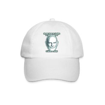 le maitre du monde - Casquette classique - blanc/blanc - Devant