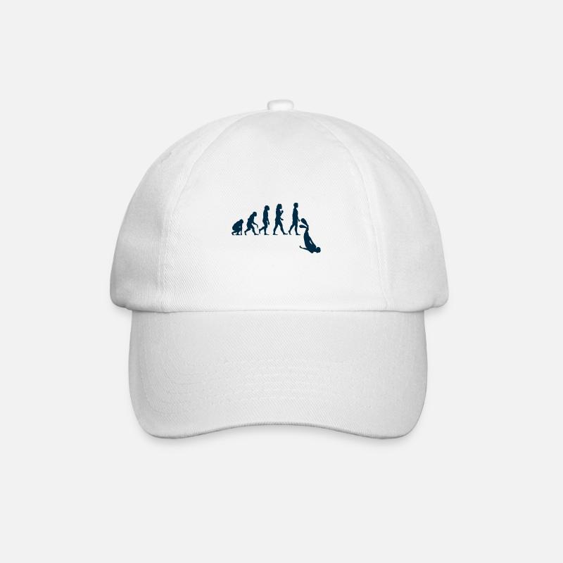 APNOE EVOLUTION cadeau de plongée en apnée - Casquette classique - blanc/blanc