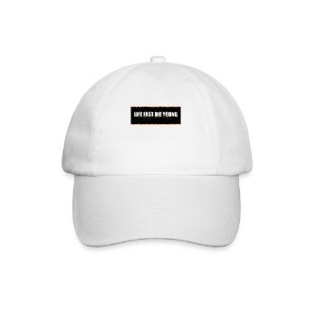 LA VIE PRESQUE LES JEUNES - Casquette classique - blanc/blanc - Devant