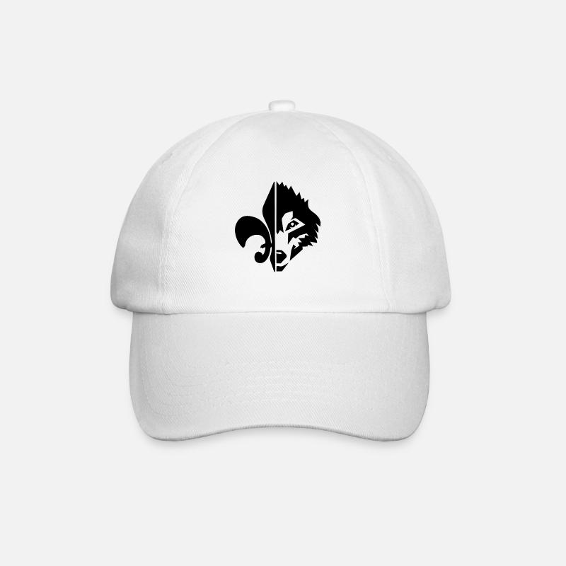Pfadfinder Wolf Woelflinge - Baseballkappe - Weiß/Weiß