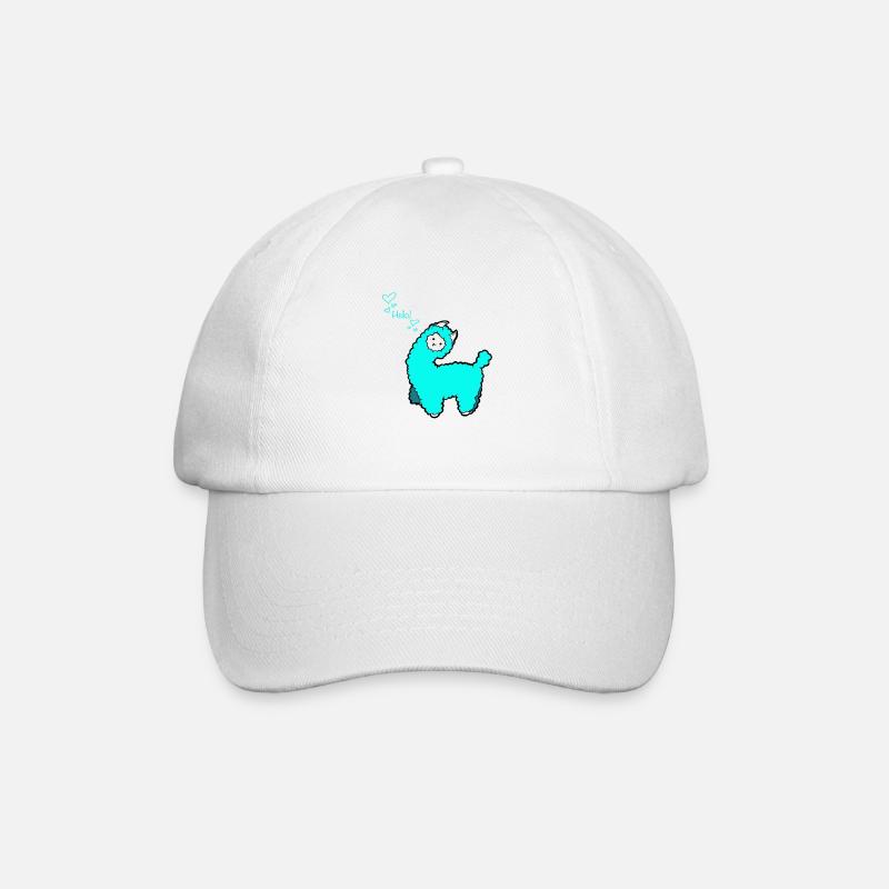 Alpagas Alpagas Alpagas Lama Comic - Casquette classique - blanc/blanc