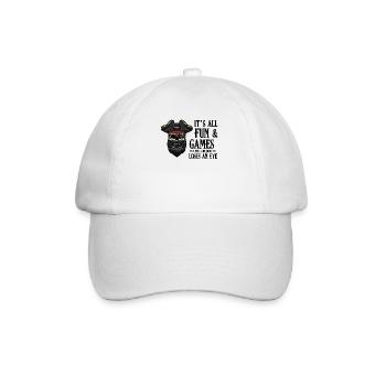 Crâne de pirate énonciations drôles cadeau de pirate - Casquette classique - blanc/blanc - Devant