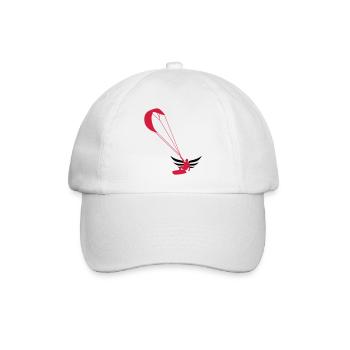 Kiteboarding Kitesurfing Kitesurf Kitesurfer Kiter - Baseball Cap - white/white - Front