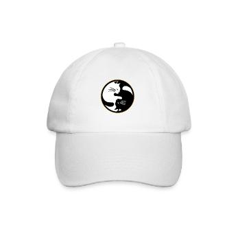 Yin Yang Twin Cat Yin Yang Twin Cat - Casquette classique - blanc/blanc - Devant