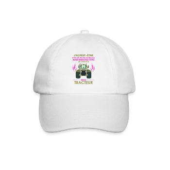 Agriculteur Shirt • Pilote de Tracteur • Cadeau - Casquette classique - blanc/blanc - Devant