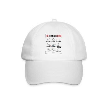 The Sutra Comic Panels Kunstwerk - Baseballkappe - Weiß/Weiß - Vorne