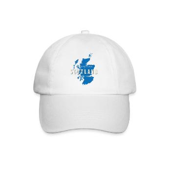 Scotland: Favorite Place, Favorite People - Baseball Cap - white/white - Front