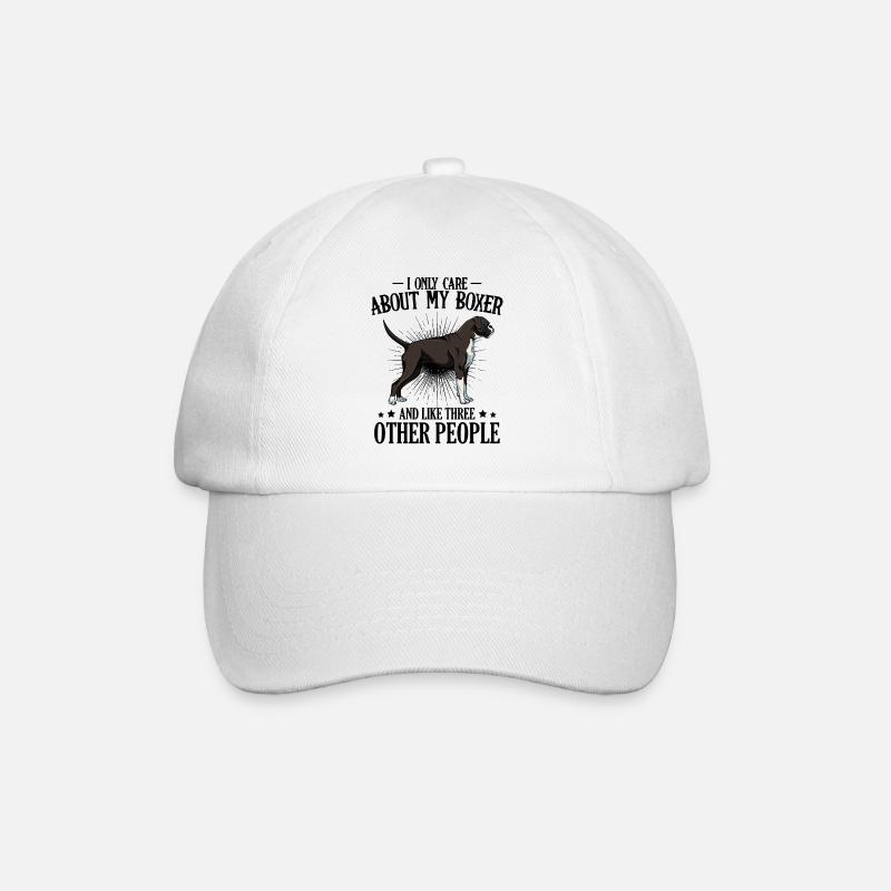 Boxer - Baseballkappe - Weiß/Weiß
