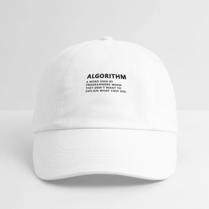 Programmer Algorithm Definition Baseball Cap