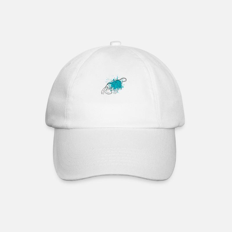 ornithorynque - Casquette classique - blanc/blanc