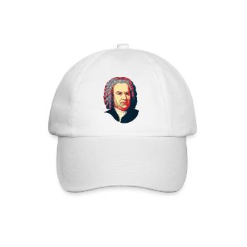 JeanSébastien Bach - Casquette classique - blanc/blanc - Devant