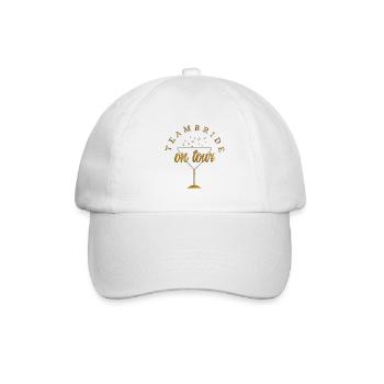 team_bride_on_tour_ - Baseball Cap - white/white - Front
