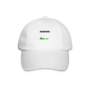 Ausbildung Geschenk Geschenkidee für Auszubildende - Baseballkappe - Weiß/Weiß - Vorne