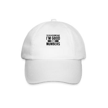 Accountant - Baseball Cap - white/white - Front