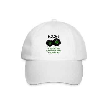 Cadeau de science de professeur de biologie - Casquette classique - blanc/blanc - Devant