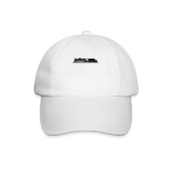Zug Eisenbahn Eisenbahner trains drivers - Baseball Cap - white/white - Front