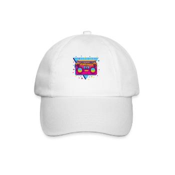 Fête des années 80 - Casquette classique - blanc/blanc - Devant