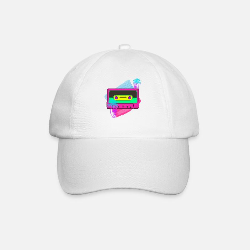 Fête des années 80 - Casquette classique - blanc/blanc