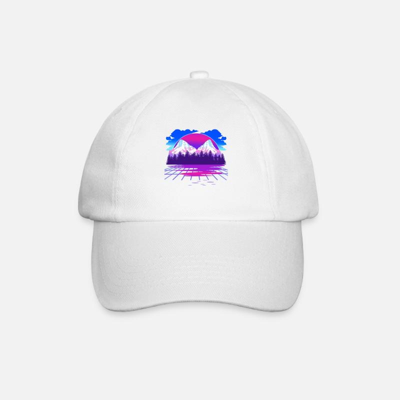 Vaporwave - Casquette classique - blanc/blanc