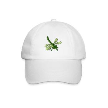 dragon-fly - Baseball Cap - white/white - Front