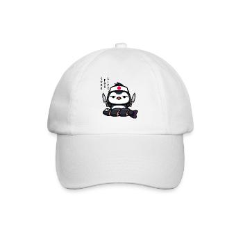 Japanese cook - Baseball Cap - white/white - Front