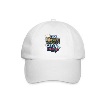 Lire des livres - Casquette classique - blanc/blanc - Devant
