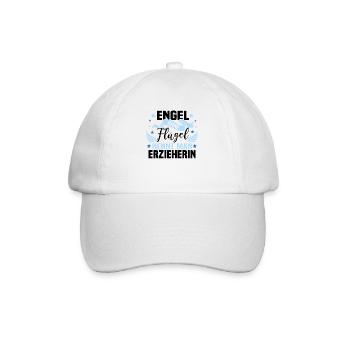 Lustiges Erzieherin Kinder Kindergarten Geschenk - Baseballkappe - Weiß/Weiß - Vorne
