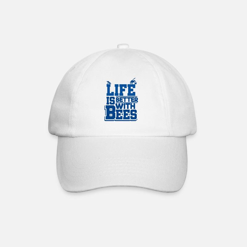 abeilles - Casquette classique - blanc/blanc