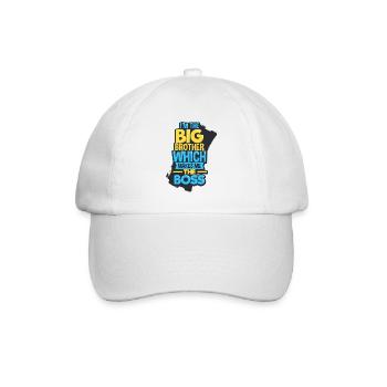 Grand frère - Casquette classique - blanc/blanc - Devant