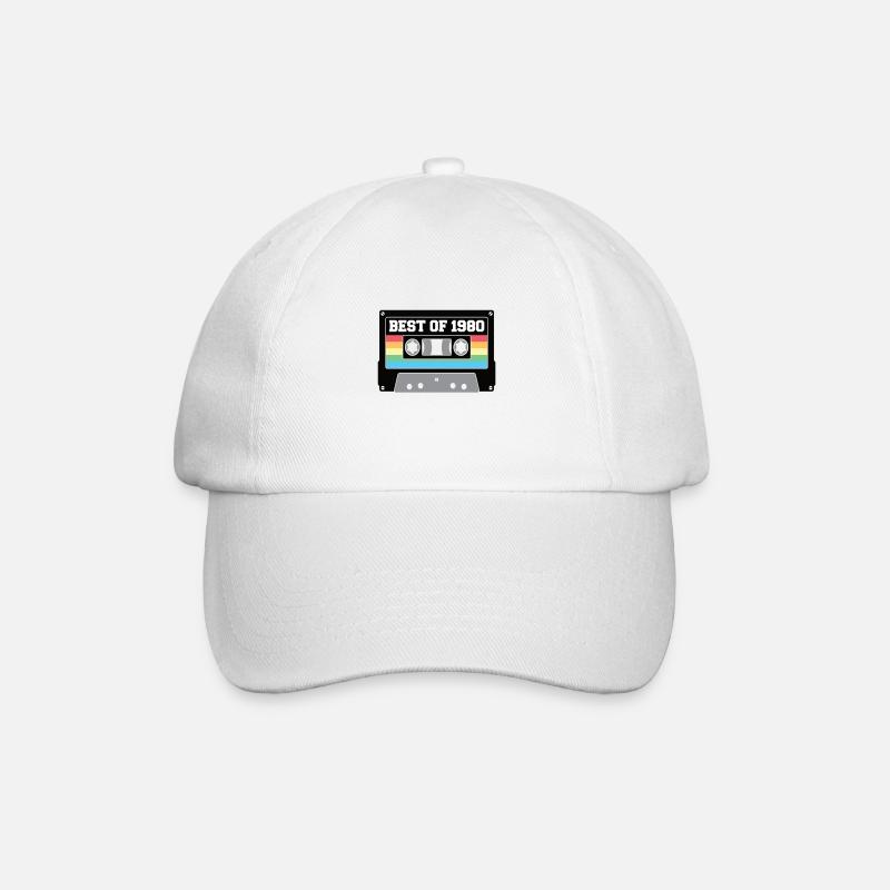 40th birthday - Baseball Cap - white/white