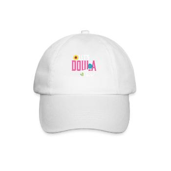 Laisse Doula ce cadeau pour les femmes Doula - Casquette classique - blanc/blanc - Devant