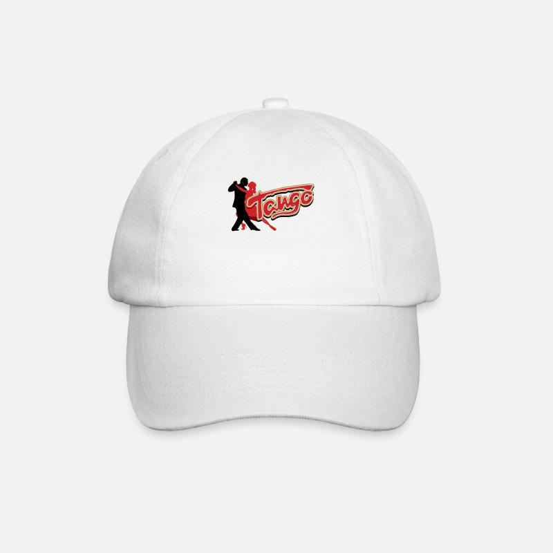 Tango, Tango Tänzer - Baseballkappe - Weiß/Weiß