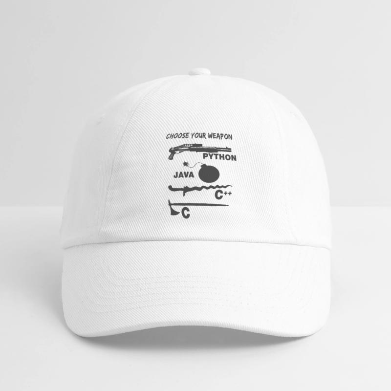 Programmer Choose your programming language Baseball Cap