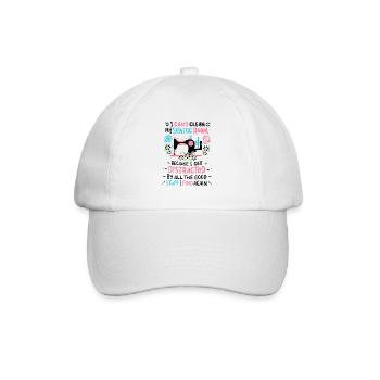 Couture - Casquette classique - blanc/blanc - Devant