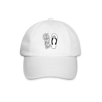 Flip flops - Baseball Cap - white/white - Front