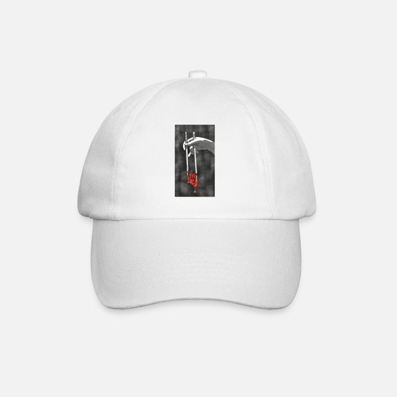 Chopstick Love - Baseball Cap - white/white