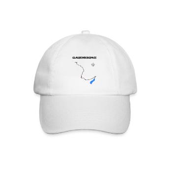 Glaubenbergpass Serpentine Cycling Switzerland - Baseball Cap - white/white - Front