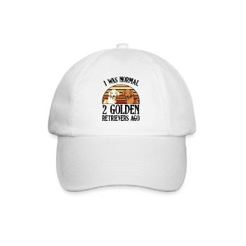 Golden retriever - Casquette classique - blanc/blanc - Devant