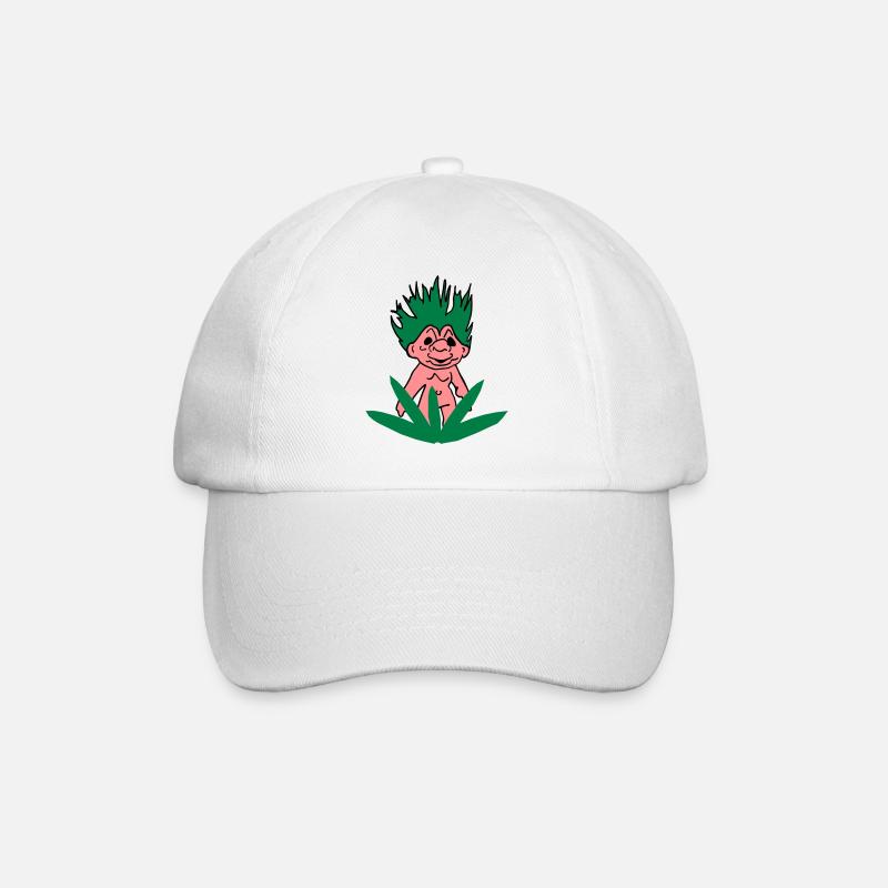 Sors de là ! - Casquette classique - blanc/blanc