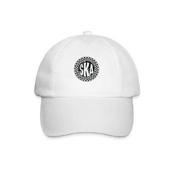 Ska music - Baseball Cap - white/white - Front