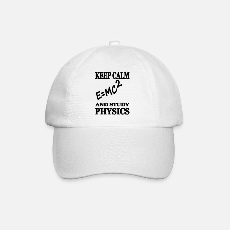 Physicist physics - Baseball Cap - white/white
