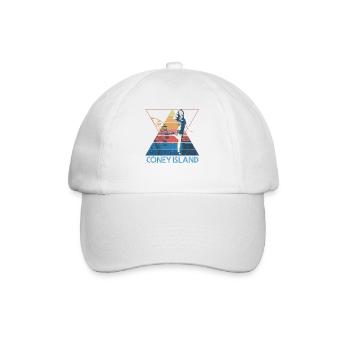 Coney Island 1951 - Baseball Cap - white/white - Front